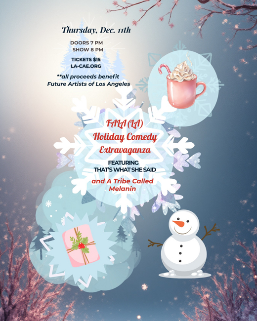 FALA(LA) Holiday Comedy Extravaganza!