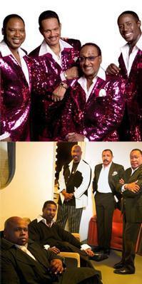 The Temptations and The Four Tops show poster