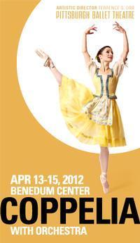 Coppelia show poster