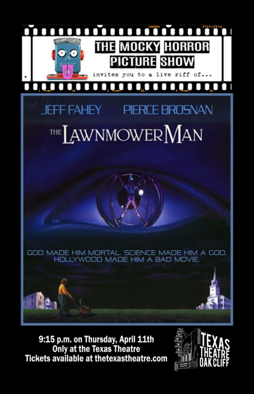 Mocky Horror Picture Show Riffs The Lawnmower Man show poster