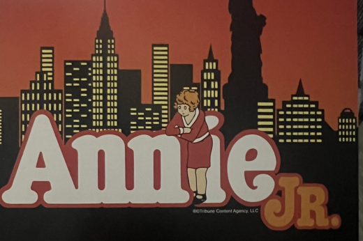 Annie Jr. show poster