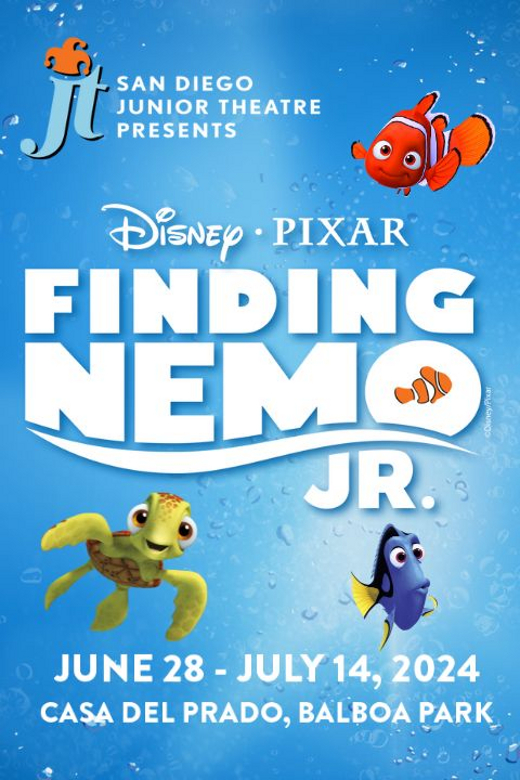 Disney’s Finding Nemo, JR. show poster