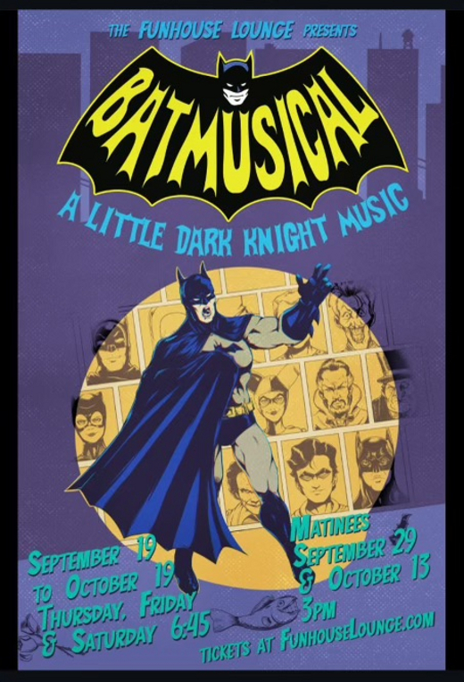 BatMusical: A Little Dark Knight Music show poster