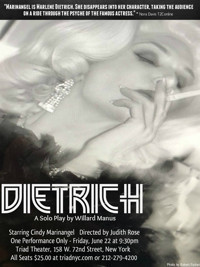 Dietrich show poster