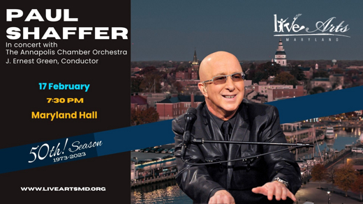 Paul Shaffer in Concert show poster
