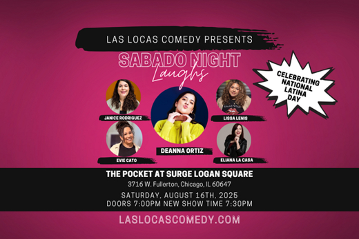 Sabado Night Laughs - National Latina Day - August 2025