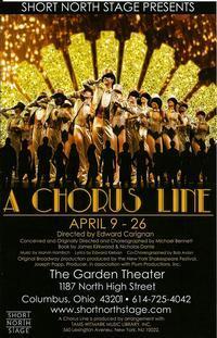 A Chorus Line show poster