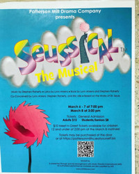 Seussical The Musical show poster