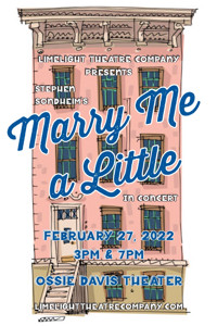 Marry Me a Little In Concert show poster