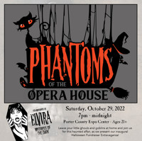 Phantoms of the Opera House in South Bend Logo