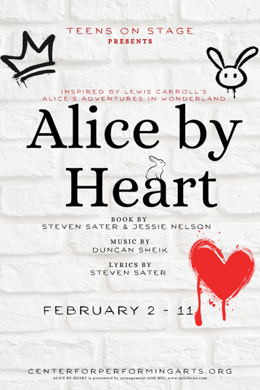 Alice by Heart show poster