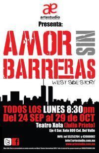 Amor Sin Barreras show poster