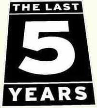 The Last 5 Years show poster