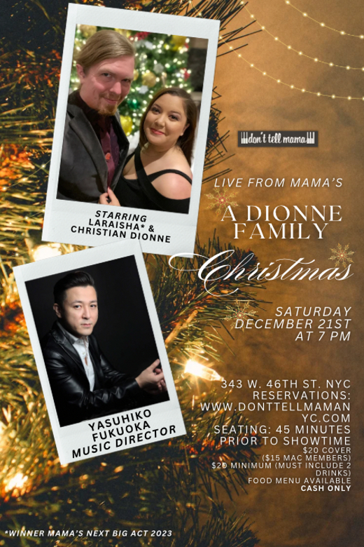 Live from Mama’s: A Dionne Family Christmas show poster