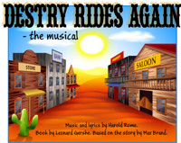 DESTRY RIDES AGAIN show poster