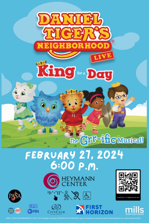 Daniel Tiger's Neighborhood Live: King For A Day in New Orleans