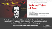 Twisted Tales of Poe show poster