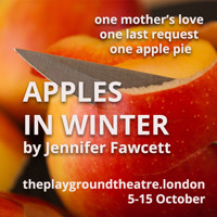 Apples in Winter show poster