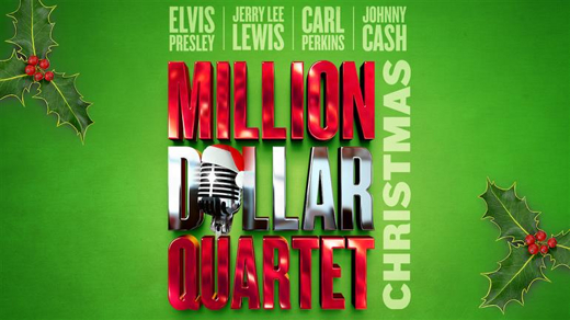 Million Dollar Quartet Christmas show poster