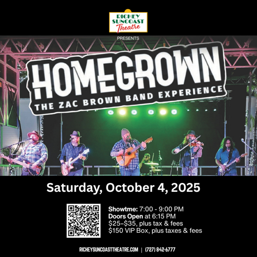 Homegrown: The Zac Brown Band Tribute Experience