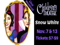 Snow White - Live Children's Theatre show poster