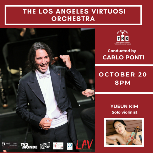 The Los Angeles Virtuosi Orchestra (LAV) show poster