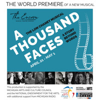 A THOUSAND FACES show poster