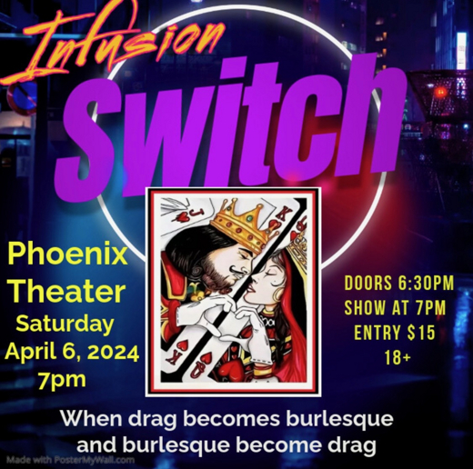 Infusion SWITCH show poster
