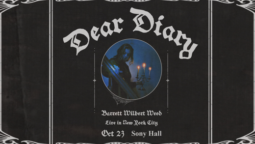 Barrett Wilbert Weed: “Dear Diary”