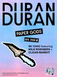 Duran Duran show poster