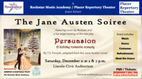 The Jane Austen Soiree show poster