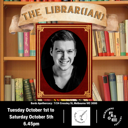 The LIBRAR(IAN) show poster