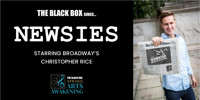 THE BLACK BOX sings...Newsies show poster