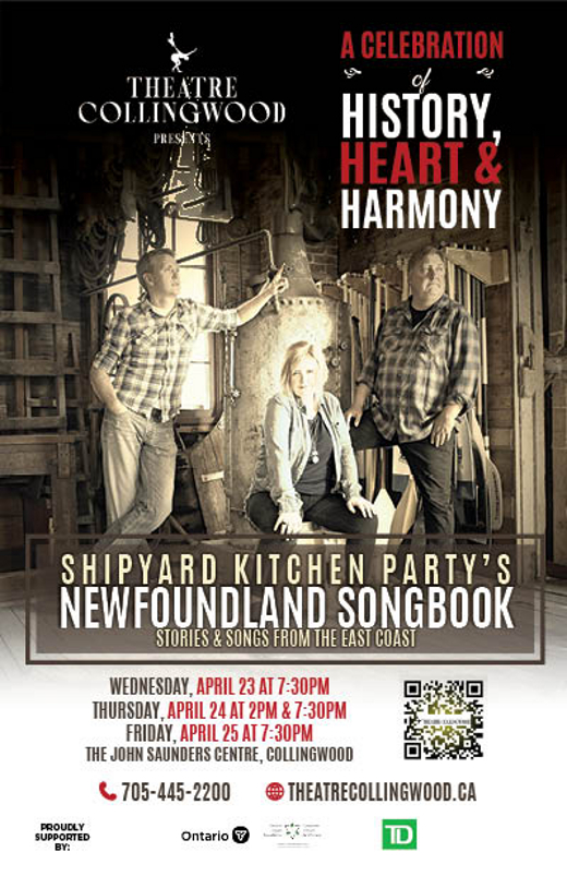 Newfoundland Songbook - Shipyard Kitchen Party in Toronto