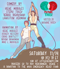 Picture This! LIVE ANIMATED ONLINE COMEDY in Los Angeles