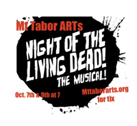 Jordan Wolfe’s Nigjt of the Living Dead the musical in New Jersey Logo