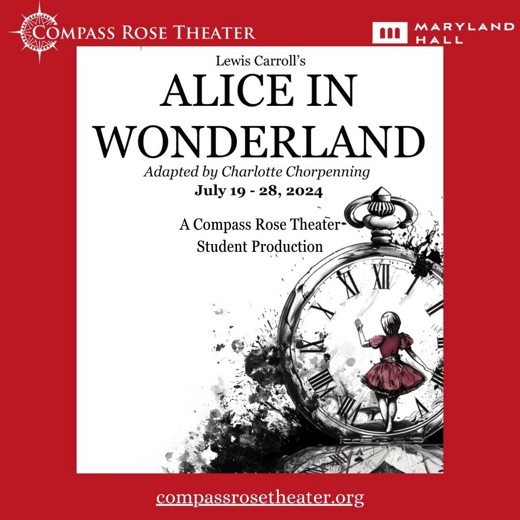 Alice in Wonderland, presented by Compass Rose Theater show poster