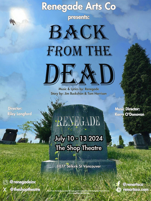 Back From the Dead show poster