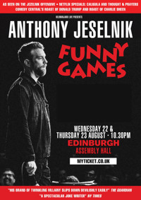 Anthony Jeselnik: 'Funny Games'