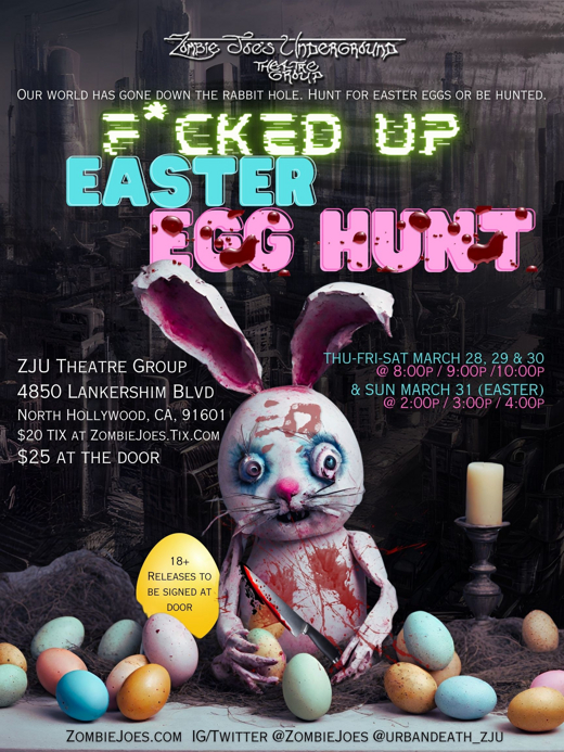 ZJU's F***ed Up Easter Egg Hunt show poster