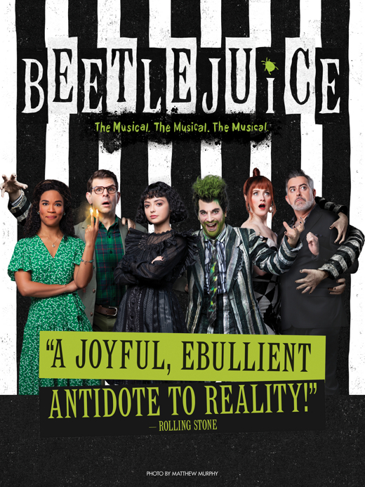 Beetlejuice show poster