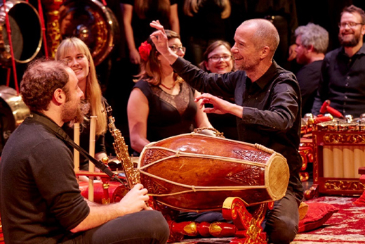 GUIDING BELLS: Mel Mercier, Irish Gamelan Orchestra and Special Guests show poster
