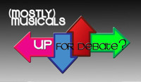 (mostly)musicals UP FOR DEBATE show poster