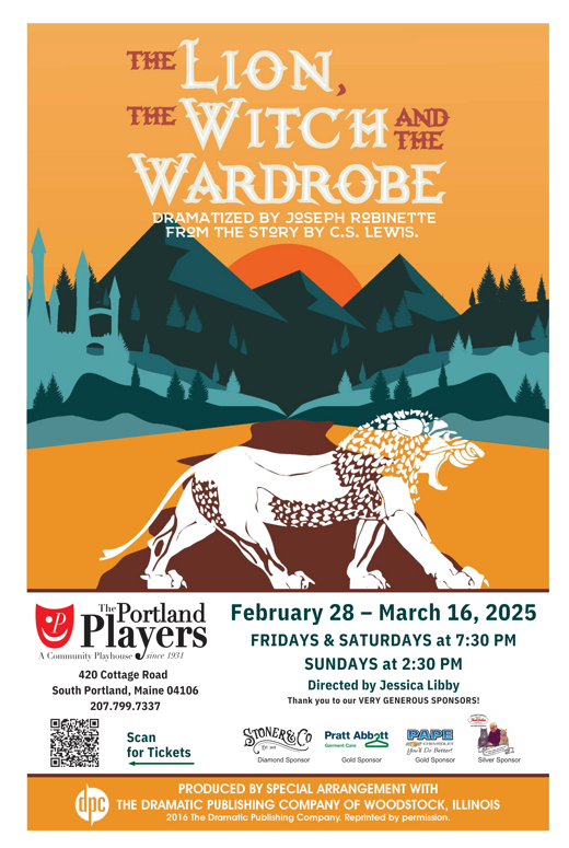 The Lion The Witch and The Wardrobe show poster