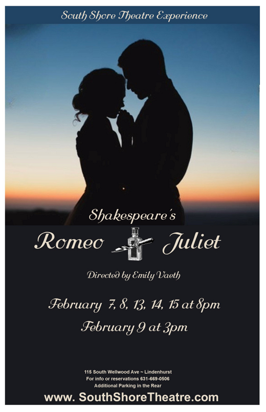 Shakespeare's Romeo & Juliet show poster