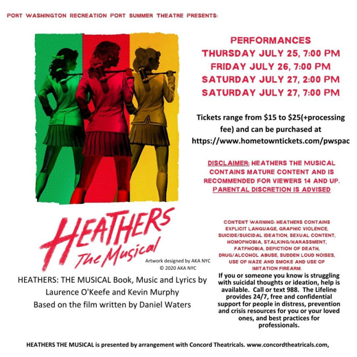 Heathers- The Musical in Milwaukee, WI