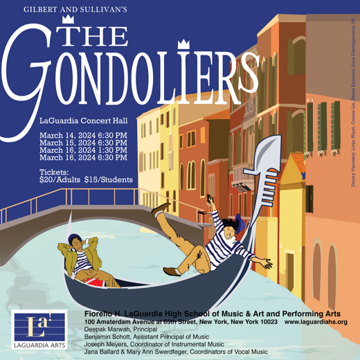 Operetta: The Gondoliers by Gilbert & Sullivan