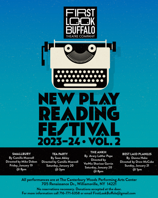 New Play Reading Festival Vol. 2 show poster