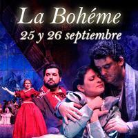 La Boheme de Giacomo Puccini show poster