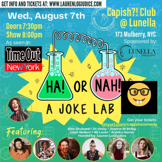 Ha! or Nah!: A Joke Lab >>Nerd Night<< *** TimeOut NY PICK! *** show poster